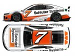 "Preorder" Corey LaJoie #7 Schluter Systems 1/24 2023 Diecast HO